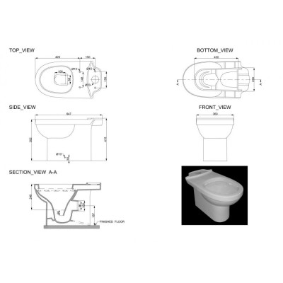 3010146 SMART Компакт + кришка soft-close (3013146) з метал. кріпл. (3 уп)