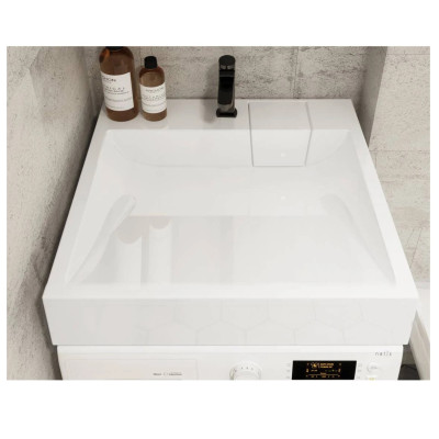 Раковина TALLINN 600х600 підвісний, колір білий, покриття глянець