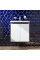 M85-FHX0551-WC0551WG38 X-Joy, База з раковиною, підвісна, 55 см, 2 дверцят, білий глянець
