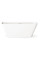 VAQUABSS/00 QUADRO Ванна окремостояча 160см, із Silkstone, колір білий мат