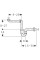 151.107.11.1 Сифон U-образный, ПП, с отводом