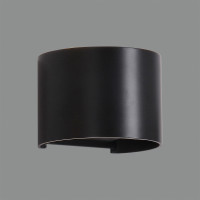 A203310N Kowa 16/2033-14 Настінний світильник, чорний, LED COB 2x6w 3000K IP54