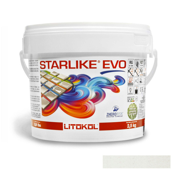 Клей-зат STARLIKE EVO 100/2.5кг Екстра біла