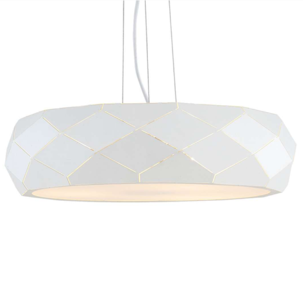 LP-8069/1P WH Reus pendant white, Підвісний світильник, білий, 3 x E27, 40W