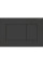 115.883.16.1 Sigma30 Клавіша змиву, подвійний змив, легкоочисна поверхня, чорний мат/чорний
