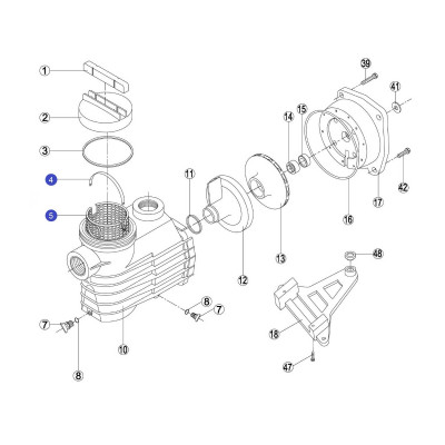 Кошик насоса EP - Rep 190.A/RBH0003.04R (RPUM0005.04R)