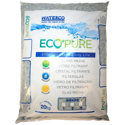 Пісок скляний Waterco EcoPure 0.5-1.0 мм (20 кг)