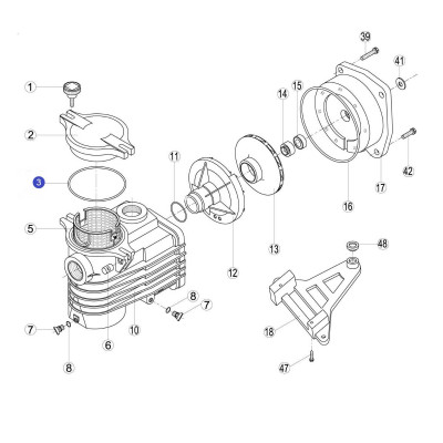 Прокладка для кришки OK RBH0011.01R