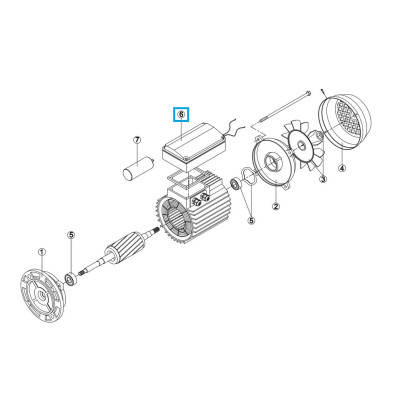 Коробка підключення Kripsol KPR/KAP/KA/KAN/KT/100 (T) RMOT0006.06R