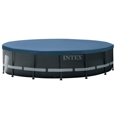 Каркасний басейн Intex 26326 ULTRA XTR (488х122 см) з пісочним фільтром, драбиною та тентом