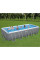 Каркасний басейн Bestway 5612B (640х274х132 см) з пісочним фільтром, драбиною та тентом