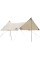 Тент для кемпінгу Naturehike Girder NH20TM006, 150D, 500*292 см, золотий (з двома стійками)