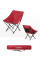 Крісло складане Naturehike YL04 NH18X004-Y, 600D Oxford / сталь, червоний
