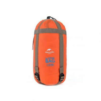 Спальник надлегкий Naturehike Ultra light LW 180 NH15S003-D, (20°C), p-p M, правий, помаранчевий