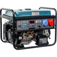 Трифазний бензиновий генератор Konner & Sohnen KS 7000E-1/3 (5 кВт, 3ф~)