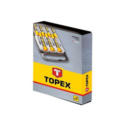 Набір прецизійних викруток Topex (7 шт.) (39D558)