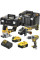 Шуруповерт DeWALT DCD796 + лобзик DeWALT DCS335 + болгарка DeWALT DCG405 (DCK329P2T)