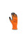 Рукавиці трикотажні з нітриловим покриттям Doloni D-OIL (10" / XL, помаранчеві) (4589)