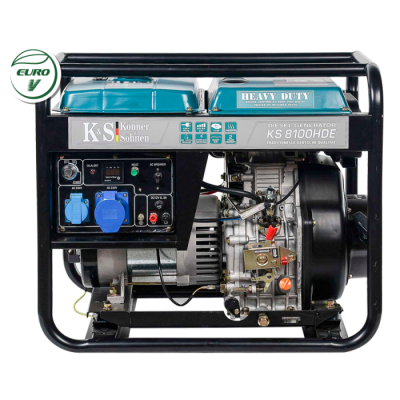 Дизельгенератор Konner&Sohnen KS 8100HDE (Euro V) (6.5 кВт)