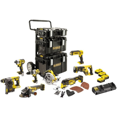 Набір акумуляторних інструментів DeWALT DCK853P4 (8 шт.)