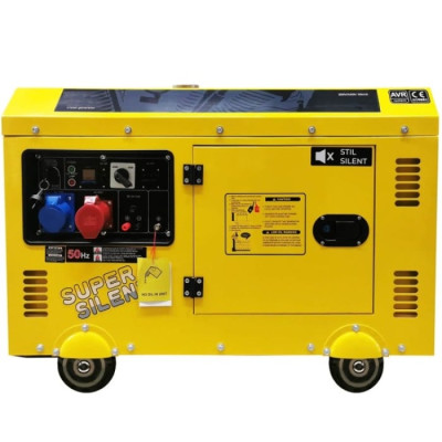 Генератор дизельний vPower DG11000SE3 (8 кВт, ~3ф, 400 В)