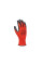 Рукавиці трикотажні з нітриловим покриттям Doloni D-OIL (10" / XL, червоні) (4586)