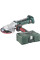 Акумуляторна кутова шліфувальна машина Metabo WF 18 LTX 125 Quick + MetaLoc (125 мм, без АКБ, 18 В) (601306840)