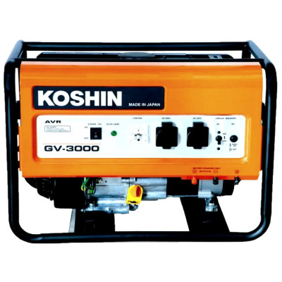 Бензиновий генератор Koshin GV-3000-BAC (2.2 кВт) (0658552)