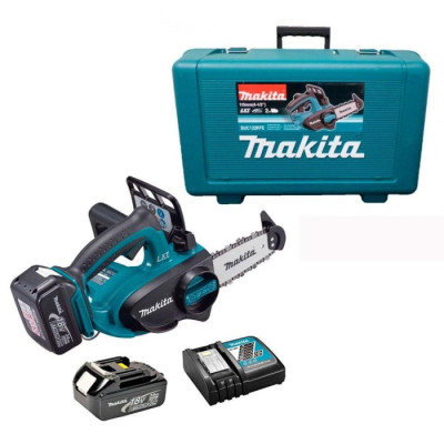 Пила ланцюгова акумуляторна Makita DUC122RFE (18 В, 3 А*год, 115 мм)