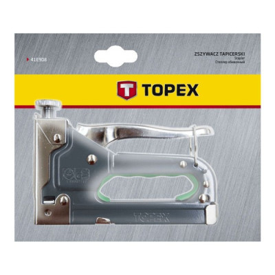 Степлер ручний Topex (6-14 мм) (41E908)