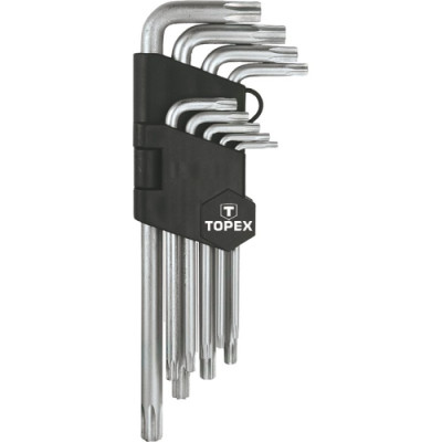 Набір ключів шестигранних Torx Topex (T10-T50) (35D961)