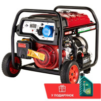 Бензиновий генератор КВІТКА PRO SC5000E + олива (4.8 кВт) (110-7004)