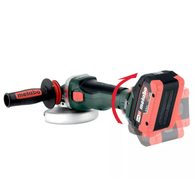 Акумуляторна кутова шліфмашина Metabo WVB 18 LTX BL 15-125 Quick (18 В, без АКБ, 125 мм) (601731850)