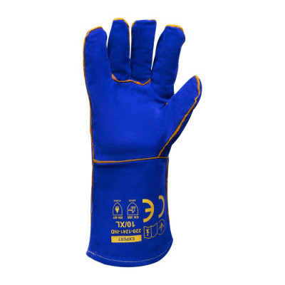 Краги зварювальника BLUETOOLS Industrial (10 "/ XL) (220-1241-IND)