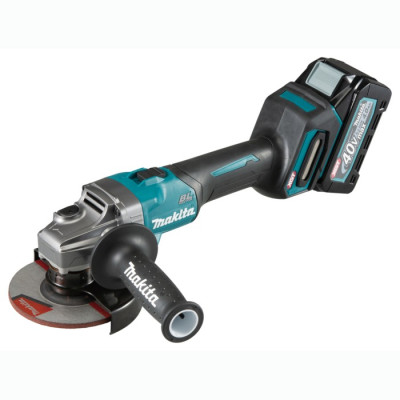 Акумуляторна кутова шліфмашина Makita GA008GM201 (36 В, 2х4 А*год, 125 мм)