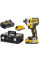 Акумуляторний ударний шуруповерт DeWALT DCF887D2 (2х18 В, 2 А*год, 205 Н*м)