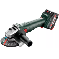 Акумуляторна кутова шліфмашина Metabo W 18 L 9-125 Quick (18 В, 2х5.2 А*год, 125 мм) (602249650)