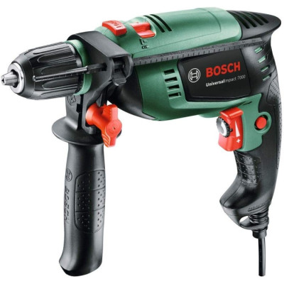 Дриль ударний Bosch UniversalImpact 700 + набор (0.7 кВт) (060313100A)