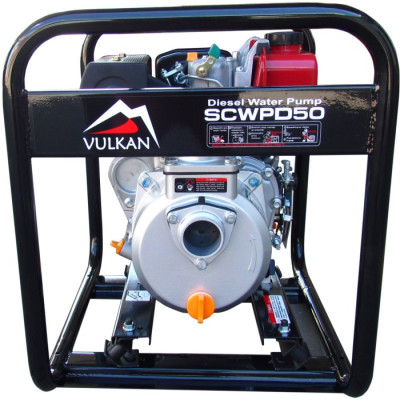 Мотопомпа дизельна для чистої води Vulkan SCWPD50 (3.8 к.с.) (79164)