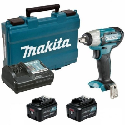 Акумуляторний ударний гайковерт Makita TW141DWME (2х10.8 В, 4 А*год, 145 Н*м)