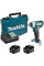 Акумуляторний ударний гайковерт Makita TW141DWME (2х10.8 В, 4 А*год, 145 Н*м)