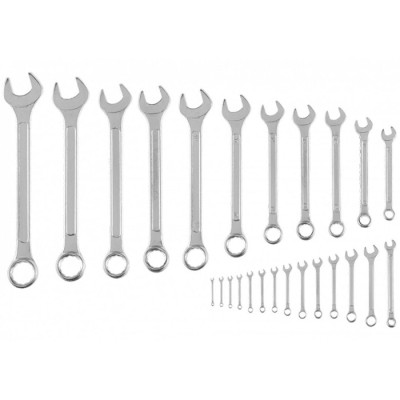 Набір ключів комбінованих Top Tools (6-32 мм, 25 шт.) (35D370)