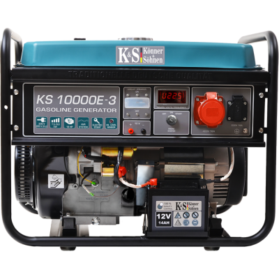 Трифазний бензиновий генератор Konner & Sohnen KS 10000E-3 (8 кВт, 3ф~)