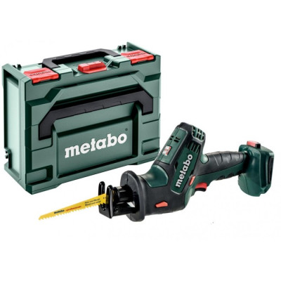 Акумуляторна шабельна пила Metabo SSE 18 LTX Compact + metaBOX (18 В, без АКБ) (602266840)