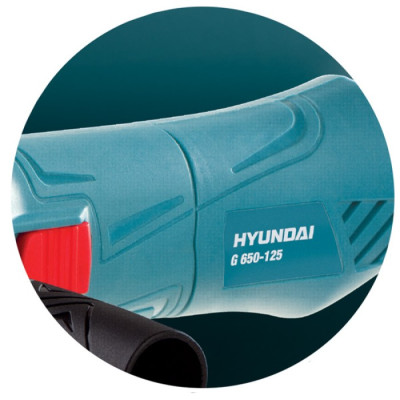 Кутова шліфмашина Hyundai G 650-125 (0.65 кВт, 125 мм)
