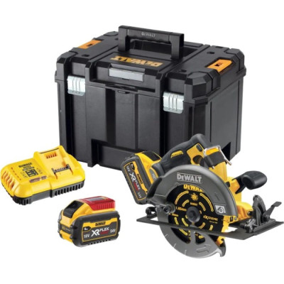 Акумуляторна циркулярна пила DeWALT DCS578X2 (2х54 В, 3 А*год, 190 мм)