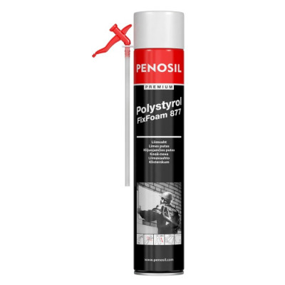 Монтажна клей-піна PENOSIL Premium Polystyrol FixFoam 877 (750 мл) (A3569)