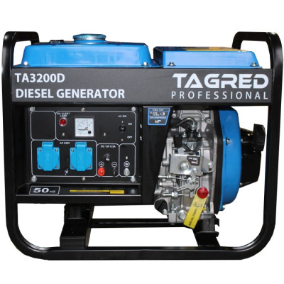 Генератор дизельний TAGRED TA3200D + олива (3.2 кВт)