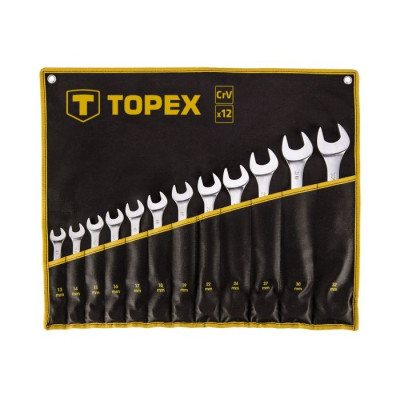 Набір ключів комбінованих Topex (13-32 мм, 12 шт.) (35D758)