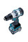 Акумуляторний дриль-шуруповерт Makita DF001GD201 (40 В, 2х2.5 А*год, 150 Н*м)